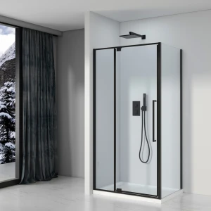 Душевой уголок Black & White Stellar Wind S818 BC-1000 100х80